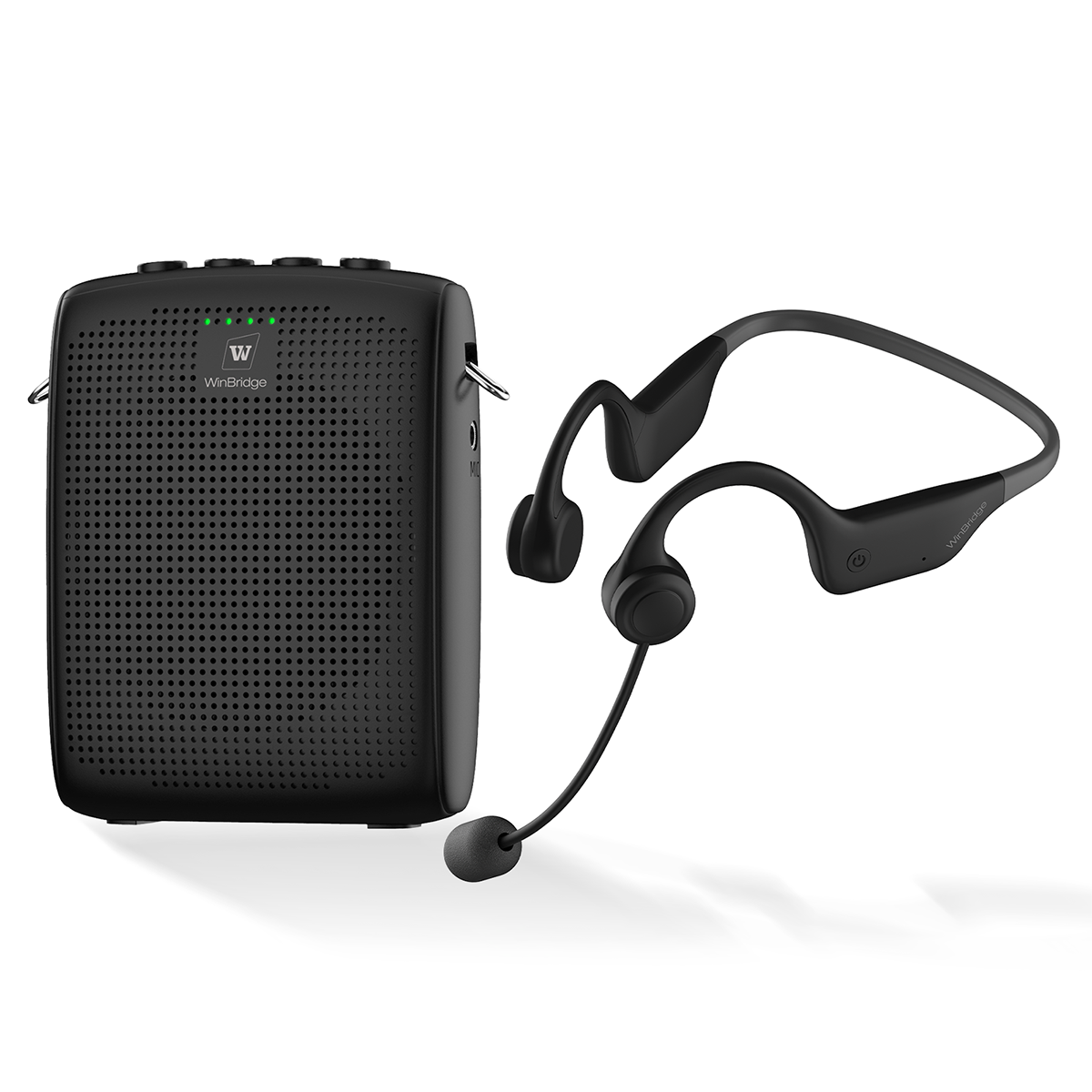 Máy trợ giảng WB007 - Micro đeo đầu không dây - 15W